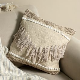 Artisan Fringe Cotton Cushion Covers – Set of 5